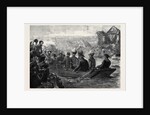 The Great Flood in Hungary: The Emperor of Austria Visiting Szegedin During the Inundation 1879 by Anonymous