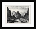 The Afghan War: A View in the Bolan Pass 1879 by Anonymous