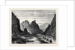The Afghan War: A View in the Bolan Pass 1879 by Anonymous