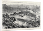 The Afghan War: Storming of the Spingawai Stockade Morning of December 2 1878 from a Sketch by Lieutenant Neville Chamberlain by Anonymous