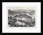 The Afghan War: Storming of the Spingawai Stockade Morning of December 2 1878 from a Sketch by Lieutenant Neville Chamberlain by Anonymous
