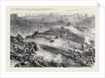 The Afghan War: Storming of the Spingawai Stockade Morning of December 2 1878 from a Sketch by Lieutenant Neville Chamberlain by Anonymous