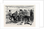 The Zulu War: Practising for the Zulus on Board the Pretoria on the Voyage to Natal 1879 by Anonymous