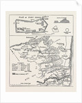 Map of Lord Chelmsford's Route to the Relief of Ekowe and Plan of the Fort 1879 by Anonymous
