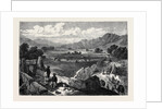The Afghan War: View from the Cabul Gate Jellalabad Showing the Road by which Dr. Brydon Arrived in January 1842 by Anonymous