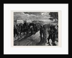 The Afghan War: Funeral of Lieutenant Harford 10th Hussars 1879 by Anonymous