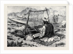 Afghanistan: A Weaver at Jellalabad 1879 by Anonymous