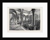 The Duke and Duchess of Connaught in Sicily: Quadrangle of the Castello Catarina at Taormina 1879 by Anonymous