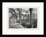 The Duke and Duchess of Connaught in Sicily: Quadrangle of the Castello Catarina at Taormina 1879 by Anonymous