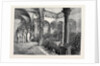 The Duke and Duchess of Connaught in Sicily: Quadrangle of the Castello Catarina at Taormina 1879 by Anonymous