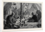 The Afghan War: Mess Tent of the Fourth Battalion of Rifles at Basawul 1879 by Anonymous