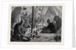 The Afghan War: Mess Tent of the Fourth Battalion of Rifles at Basawul 1879 by Anonymous