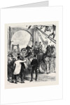 Opening Thames Bridges Free of Toll: The Metropolitan Board of Works Receiving the Prince and Princess of Wales at Lambeth Bridge London 1879 by Anonymous