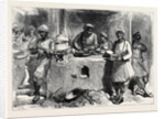 The Afghan War: A Cook's Shop in the Bazaar Jellalabad 1879 by Anonymous
