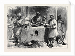 The Afghan War: A Cook's Shop in the Bazaar Jellalabad 1879 by Anonymous