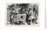 The Afghan War: A Cook's Shop in the Bazaar Jellalabad 1879 by Anonymous