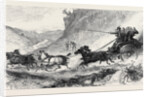 The Zulu War: General Marshall and Staff Going to the Front: Post Cart Travelling in Natal 1879 by Anonymous