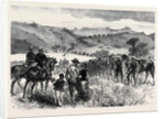 The Zulu War: King's Dragoon Guards on the March: Halting for the Night at Pinetown 1879 by Anonymous