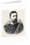Prince Alexander Battenberg G.C.B. Prince Elect of Bulgaria 1879 by Anonymous