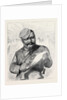 Afghan Sketches: A Goorkha Sharpening His Kookree 1879 by Anonymous