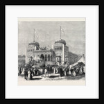 Palace of the Bey of Tunis 1867 by Anonymous