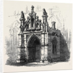 Bury St. Edmunds: Porch of St. Mary's Church 1867 by Anonymous