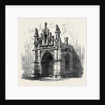Bury St. Edmunds: Porch of St. Mary's Church 1867 by Anonymous