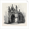 Bury St. Edmunds: Porch of St. Mary's Church 1867 by Anonymous