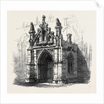 Bury St. Edmunds: Porch of St. Mary's Church 1867 by Anonymous