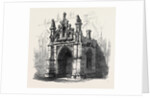 Bury St. Edmunds: Porch of St. Mary's Church 1867 by Anonymous