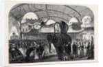 The Paris International Exhibition: Model of an Elephant in the Siamese Section of the Machine Gallery France 1867 by Anonymous