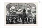 The Paris International Exhibition: Model of an Elephant in the Siamese Section of the Machine Gallery France 1867 by Anonymous