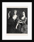The Misses Blount, in the National Portrait Exhibition South Kensington London UK 1867 by Anonymous