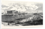 The New Railway Steamboat Docks Barrow-in-Furness North Lancashire UK 1867 by Anonymous