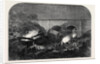 The Fatal Accident at New Mills on the Peak Forest Line of the Midland Railway UK 1867 by Anonymous