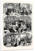 The Paris International Exhibition: The Spanish Swedish Austrian Turkish and Chinese Cafés in the Park France 1867 by Anonymous