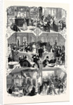 The Paris International Exhibition: The Spanish Swedish Austrian Turkish and Chinese Cafés in the Park France 1867 by Anonymous