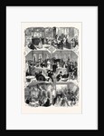 The Paris International Exhibition: The Spanish Swedish Austrian Turkish and Chinese Cafés in the Park France 1867 by Anonymous