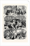 The Paris International Exhibition: The Spanish Swedish Austrian Turkish and Chinese Cafés in the Park France 1867 by Anonymous