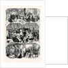 The Paris International Exhibition: The Spanish Swedish Austrian Turkish and Chinese Cafés in the Park France 1867 by Anonymous