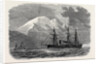 H.M.S. Zealous in the Straits of Magellan 1867 by Anonymous