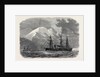 H.M.S. Zealous in the Straits of Magellan 1867 by Anonymous