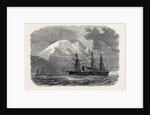 H.M.S. Zealous in the Straits of Magellan 1867 by Anonymous