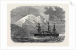 H.M.S. Zealous in the Straits of Magellan 1867 by Anonymous