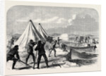 Surveying Party from H.M.S. Nassau Attacked by Natives of Terra Del Fuego 1867 by Anonymous