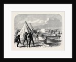 Surveying Party from H.M.S. Nassau Attacked by Natives of Terra Del Fuego 1867 by Anonymous