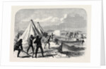 Surveying Party from H.M.S. Nassau Attacked by Natives of Terra Del Fuego 1867 by Anonymous
