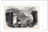 Fall of a Viaduct on the Great Indian Peninsular Railway: Broken Viaduct on the Bhore Ghaut Incline Two Days after Its Fall 1867 by Anonymous