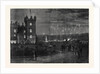 The Queen's Visit to the Scottish Border: The Fireworks and Beacon Fires Viewed from Floors Castle UK 1867 by Anonymous
