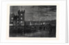 The Queen's Visit to the Scottish Border: The Fireworks and Beacon Fires Viewed from Floors Castle UK 1867 by Anonymous
